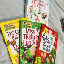 Brand NEW! My Weird School Christmas 3-Book Box Set. Paperbacks. Excellent gift idea. Only $12 total shipped US. Cross posted #brandnew #christmas #bo