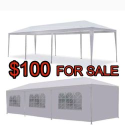 10x30 canopy Tent Sidewalls Included