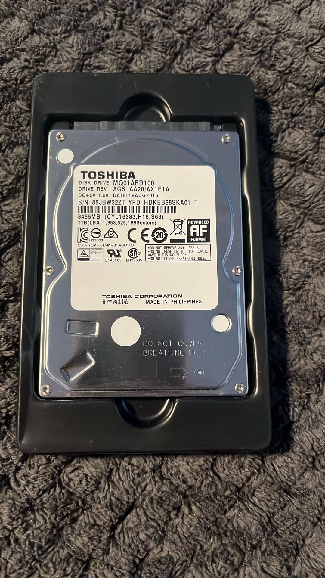 PS4 1Tb Hard Drive
