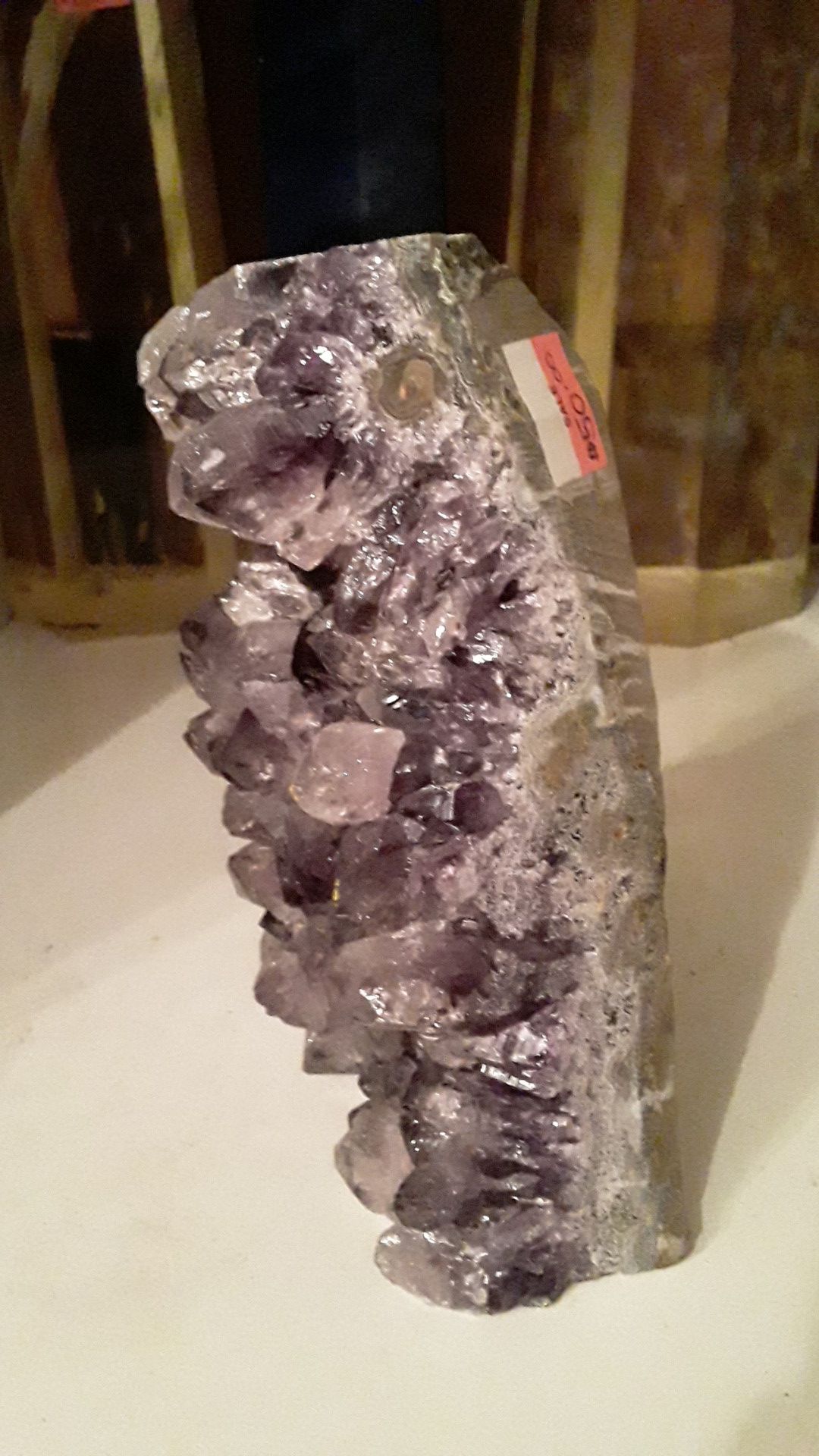Amethyst cluster