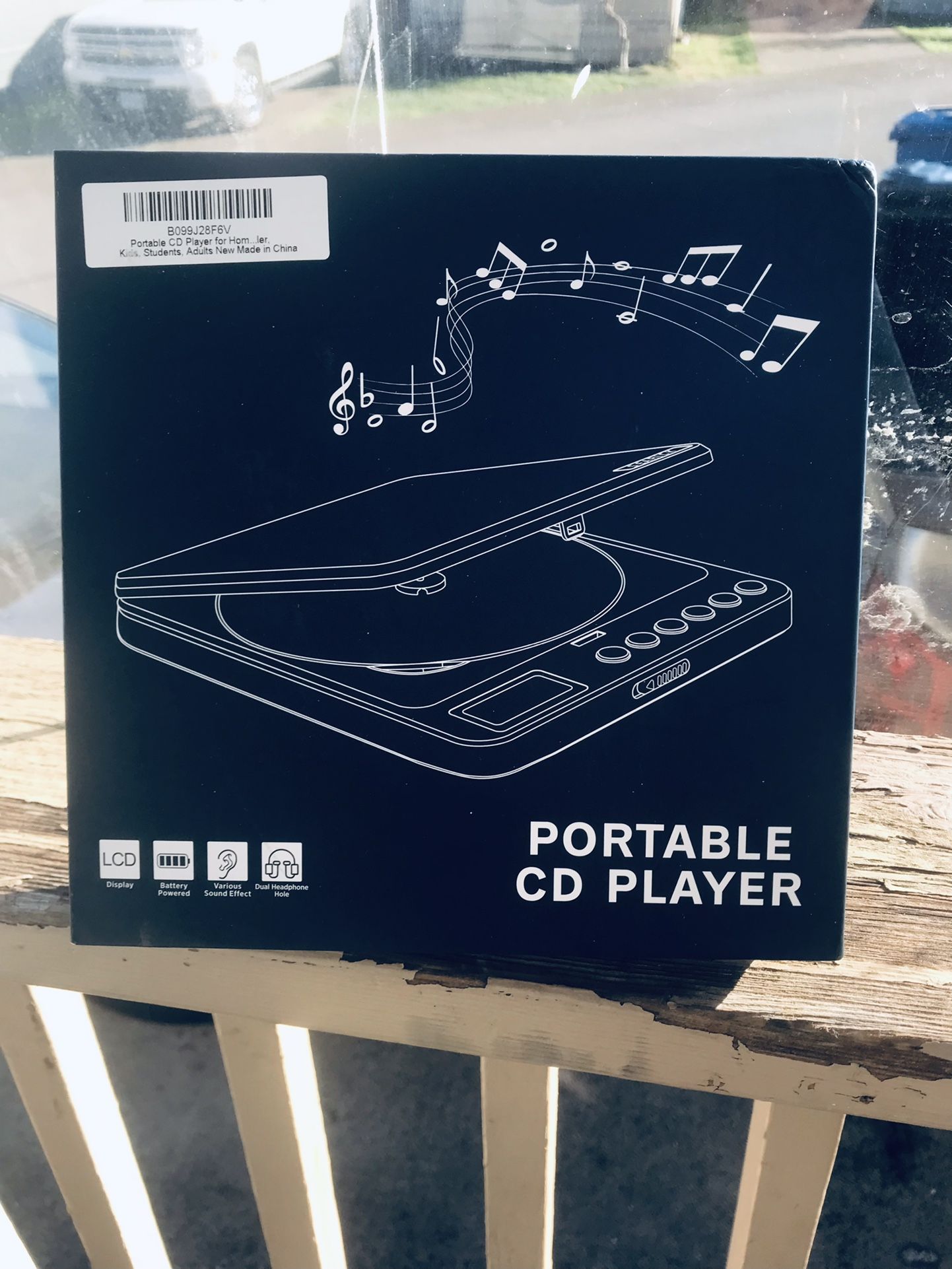 Cd Player Portable Rechargeable