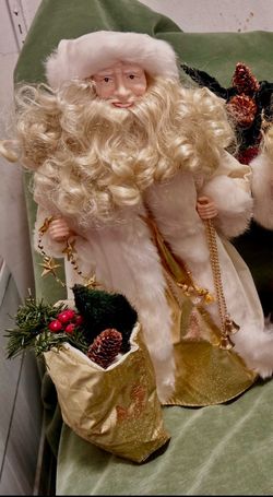 Decorative  Vintage Santa Claus Christmas Figure