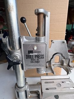 Sears Craftsman Drill Press Model (contact info removed)7