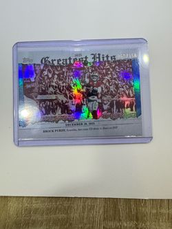 Brock Purdy 2025 Topps Greatest Hits /150 Holo Card