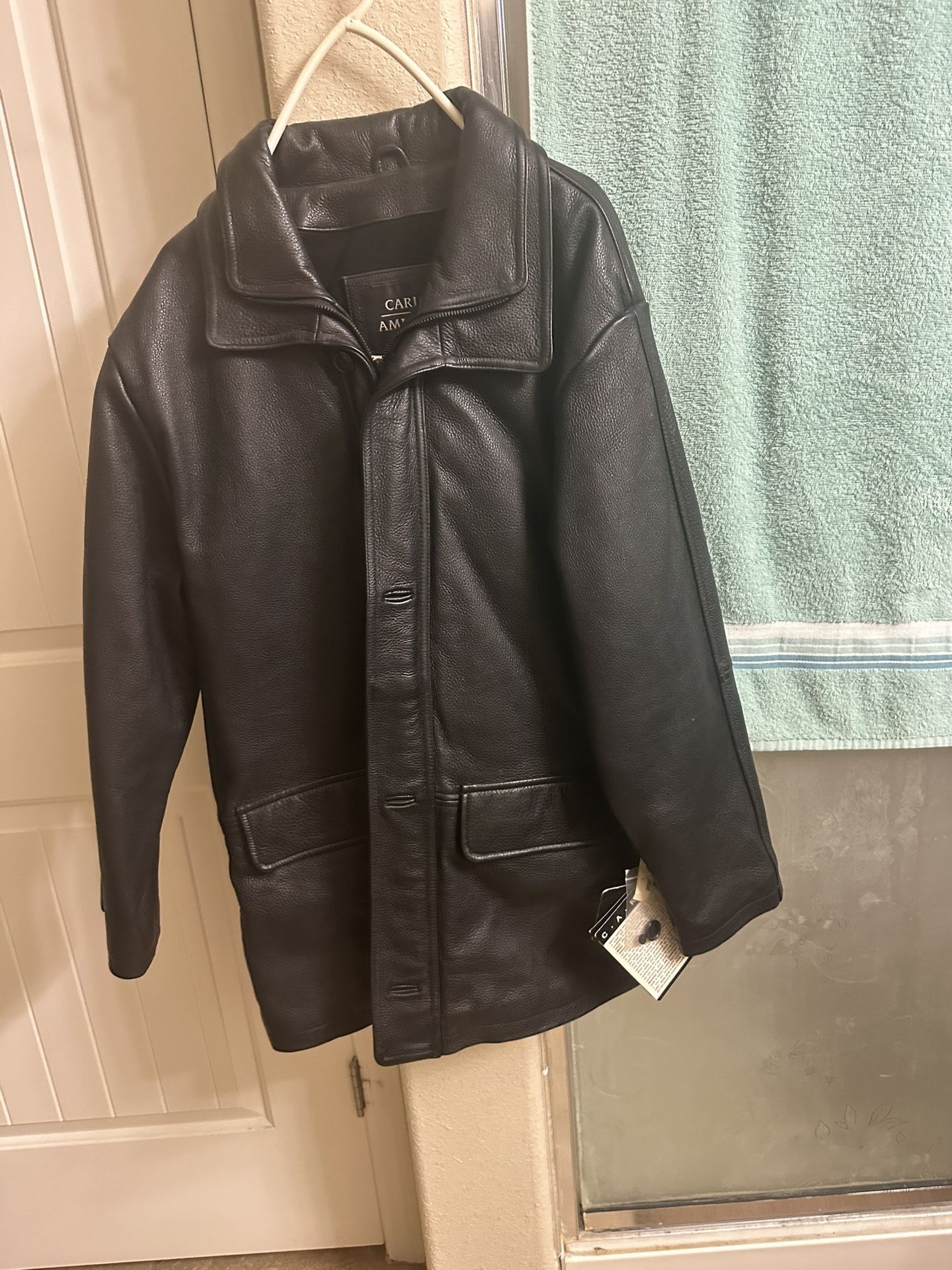 Men’s leather jacket