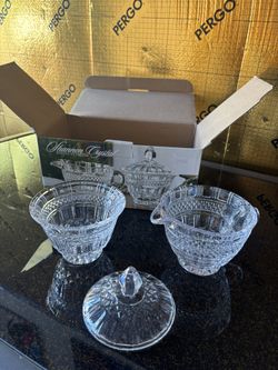 Glass Gravy Set
