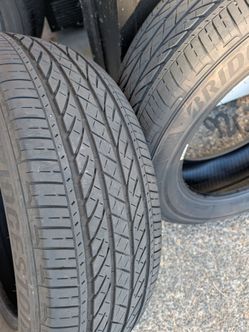 Pair of Bridgestone Turranza tires