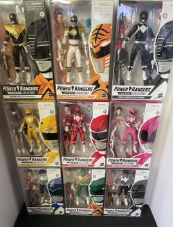 Power Rangers Lightning Collection Mighty Morphin Complete Team!