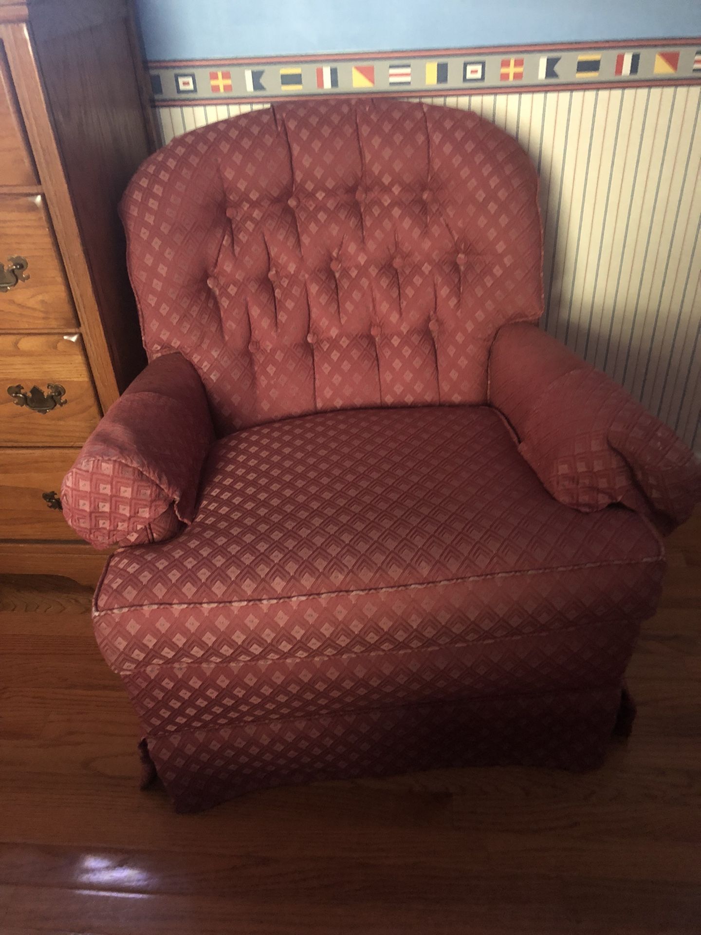 Single Seat Rocking Sofa/Couch