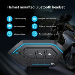 Auricular Bluetooth Para Casco De Moto 