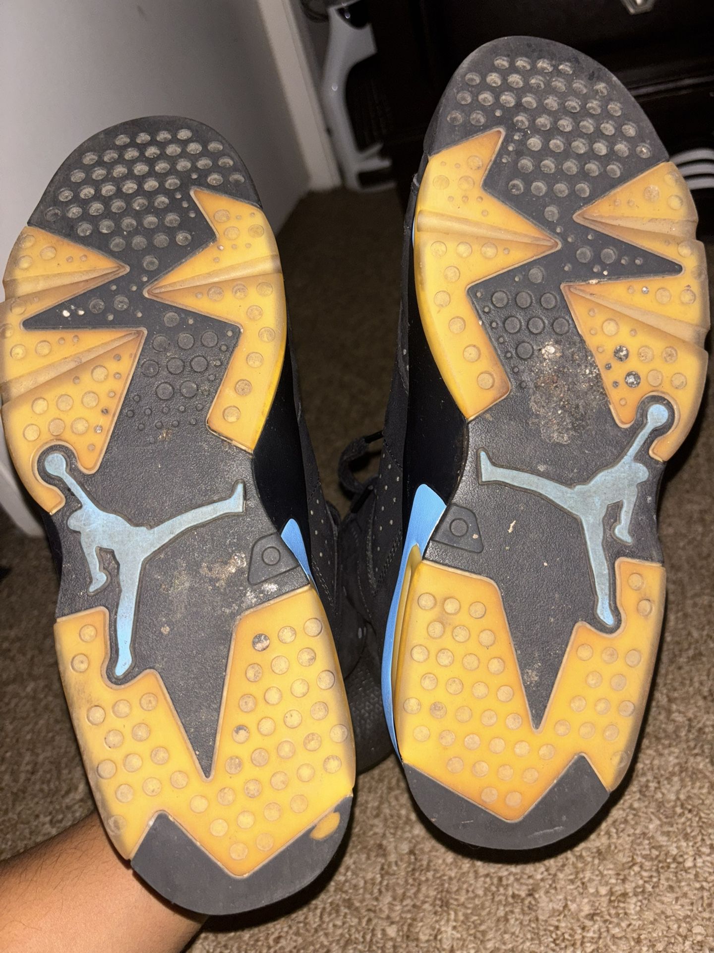 Black Unc Retro Jordan 6s