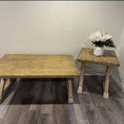 Coffee and Side Table 