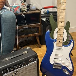 Guitar, Amp & Guitar stand for sale