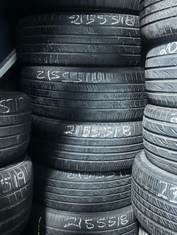 215/55/18 tires 40 each