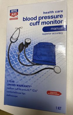 New health care blood pressure cuff monitor manual