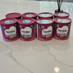 Similac Soy Isomil Powder Baby Formula, 12.4-oz Can (8 Cans)