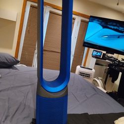 Dyson Pure Cool Fan Tower TP01 HEPA Air Purifier w. Remote - Gray Blue SR