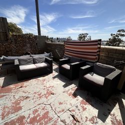 Three Piece Outdoor Set 