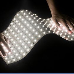NEW! 3 Piece Soft LED Backlight Sheet 36W 6000K white Color Backlit Flexible cuttable 19”x 9.5