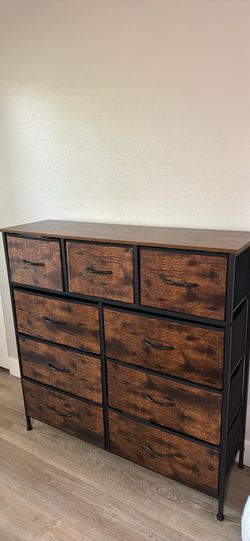 Rustic  fabric dresser