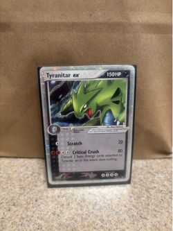 Pokemon Tyranitar Ex