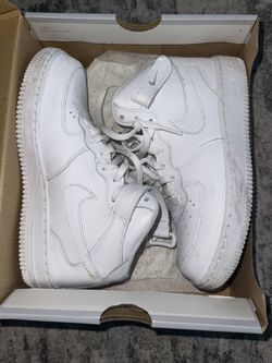 Nike White Air Force High Top - 3Y