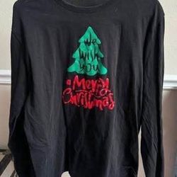 Junior Christmas Shirt Ugly Sweater Party size XL (14) just $5