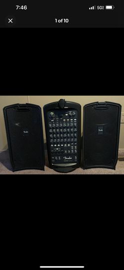 Fender Passport Venue 600W Portable PA System 