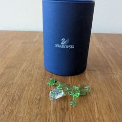 Swarovski Crystal Gecko 