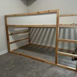 Ikea KURA
Reversible bed, white/pine, Twin Bunk Bed