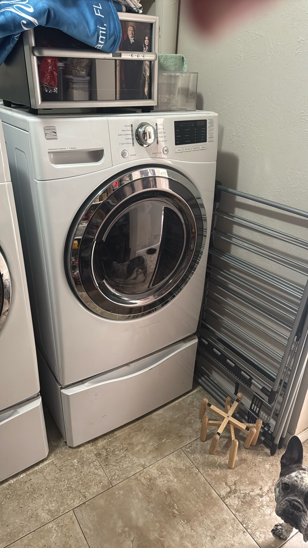 Kenmore Electric Dryer With Pedestal