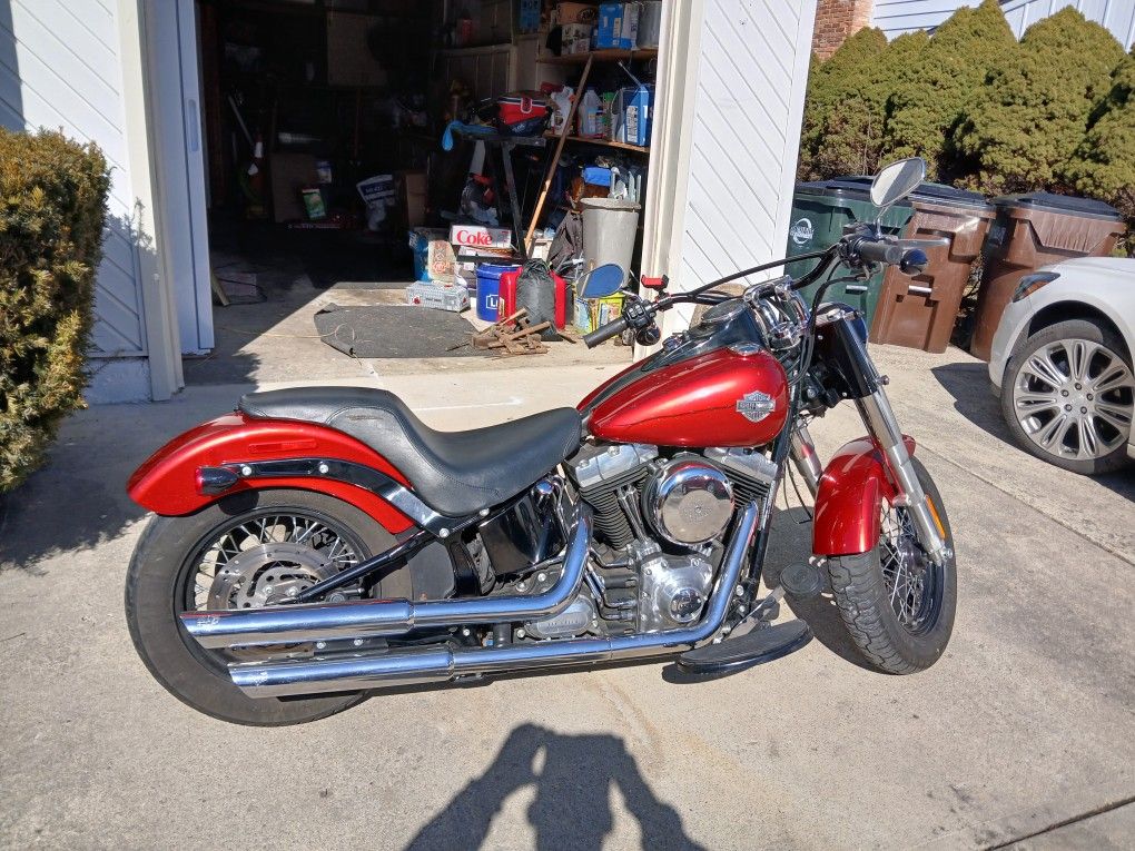 2014 Harley-Davidson Softball slim.