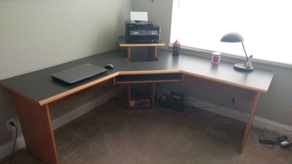 O Sullivan L Shaped Computer Desk For Sale In Lauderdale Lakes