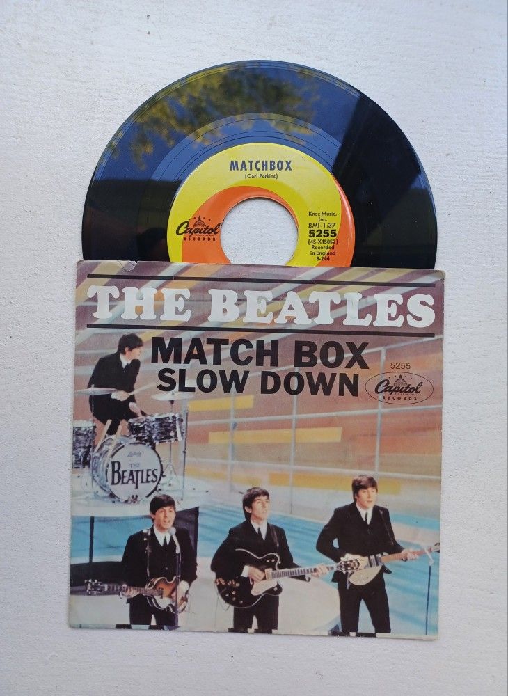 The Beatles Match Box Slow Down 45 Rpm With Picture Sleeve For Sale In Des Plaines Il Offerup