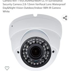 Vonnision 5MP 4MP Dome Super Hybrid Security Camera 4in1 TVI/CVI/AHD/960H CCTV Surveillance Security Camera 2.8-12mm Varifocal Lens Waterproof Day&Nig
