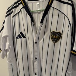 Boca Juniors baseball jersey 💛💙 Size XL And XXL (runs Small)