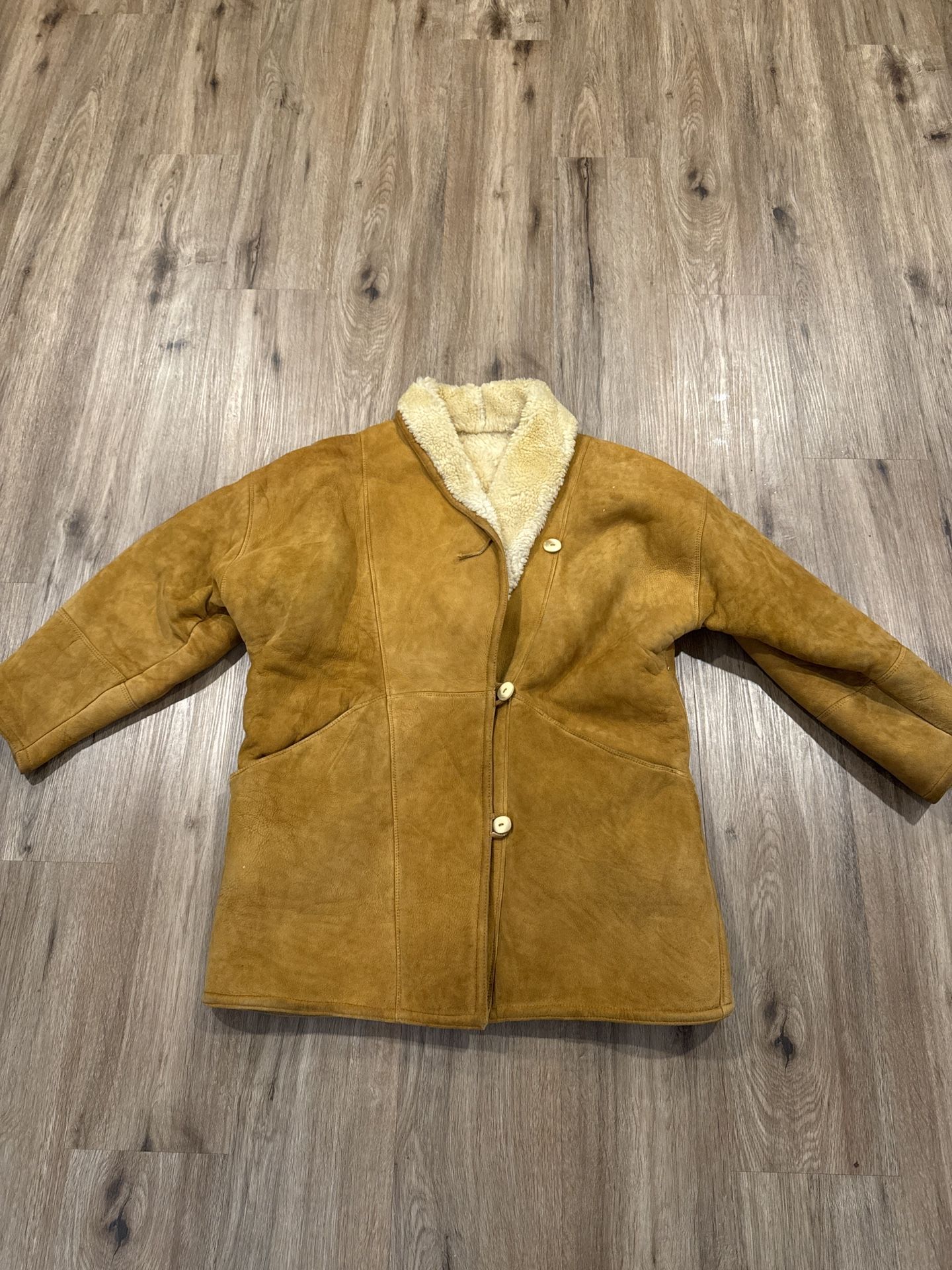 Brown Shearling Coat