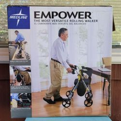 Empower Rolling Walker by Medline - Rollator
