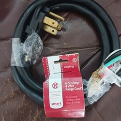 Smart Choice 6 Ft. / 50 Amp / 4-Wire Range Cord