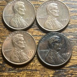 1977 No Mint Penny 