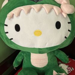 Hello Kitty Dinosaur Plushie
