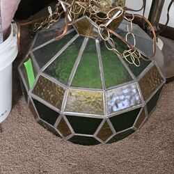 Chandelier - stained glass