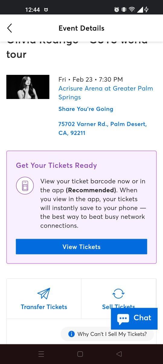 Olivia Rodrigo Guys Tour Acrisure Arena