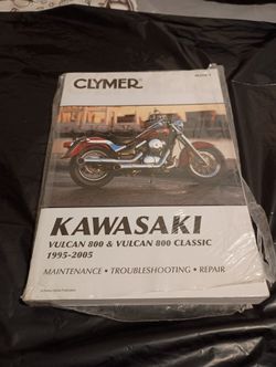 Kawasaki Motorcycle Repair Manual Prestine Condition
