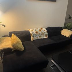 Black Modern Couch