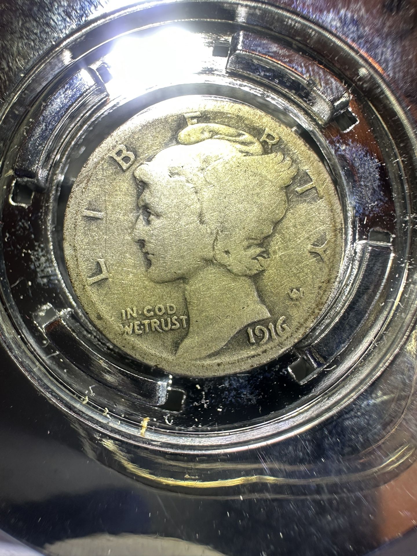 1916-S Mercury Dime