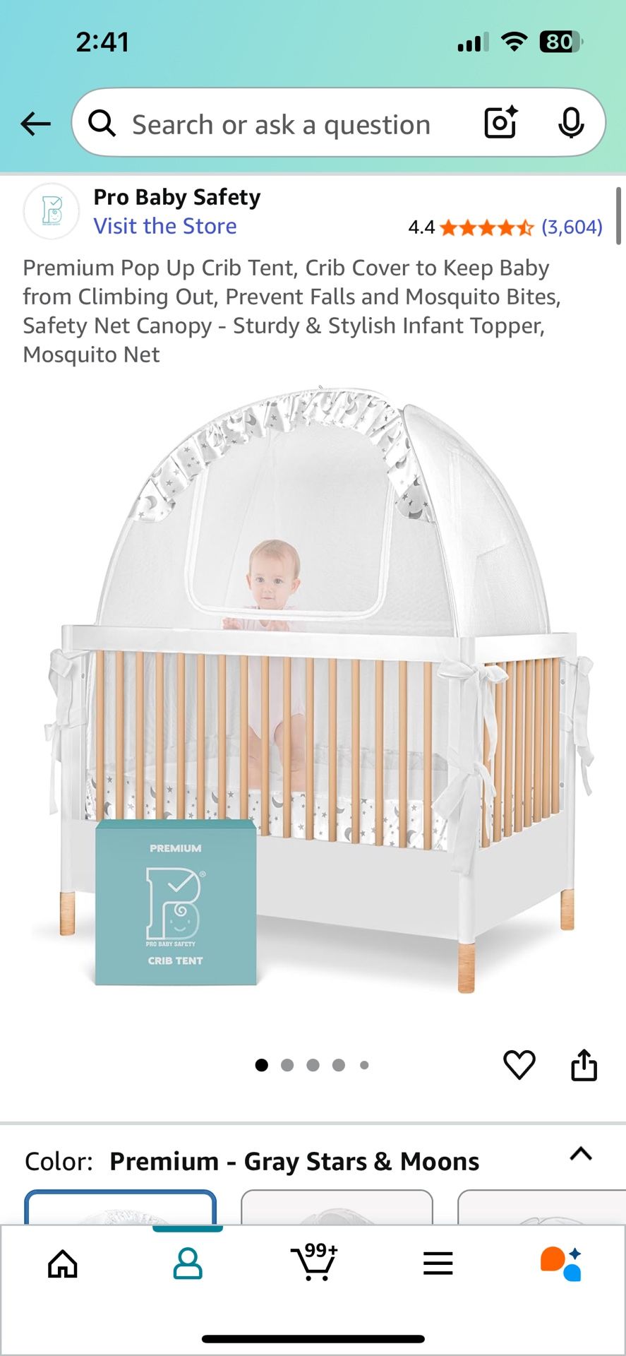 New Crib Tent 