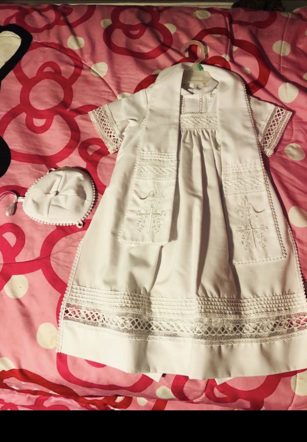 Ropon de bautizo y vestido/ baptism gown and dress