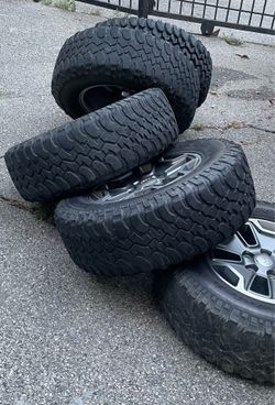 255/70R17 JEEP RIMS&TIRES