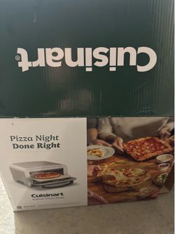 Cuisinart Indoor Pizza Oven Matte Black